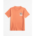 Abercrombie Orange Abercrombie Imagery Back Graphic Tee